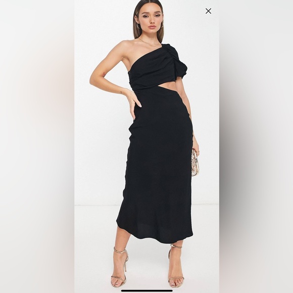 ASOS one should midi cutout dress - Picture 3 of 5